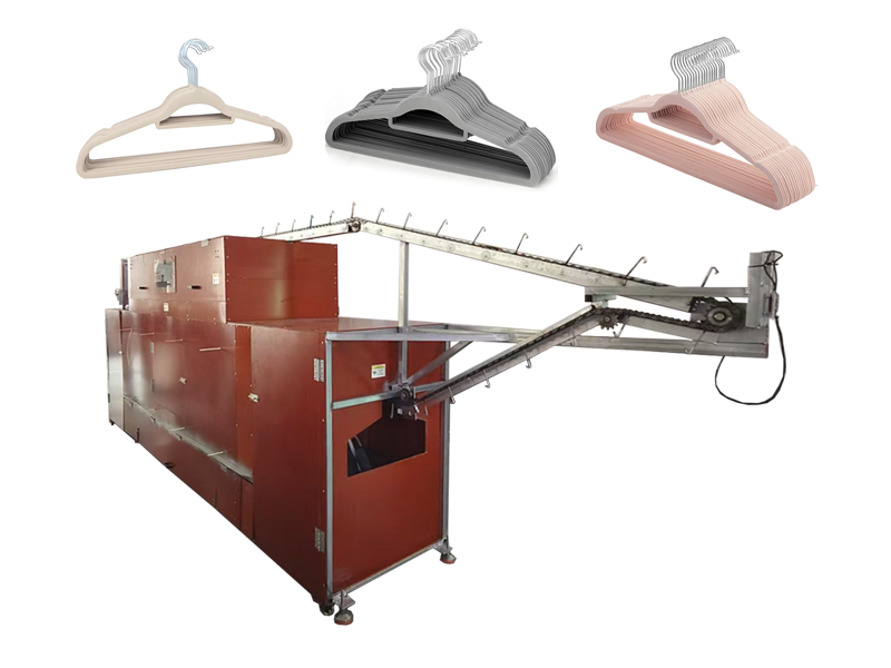 自動衣架植絨機為產(chǎn)品帶來更高的附加值與市場競爭力